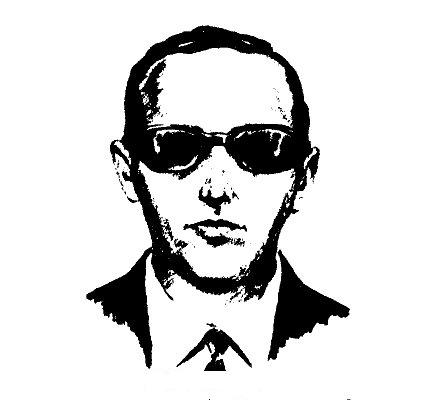 FBI composite sketch of D.B. Cooper, the unidentified 1971 hijacker