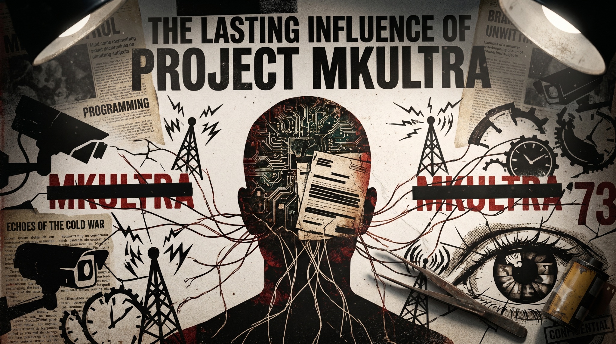 Declassified CIA MKULTRA document stamped secret