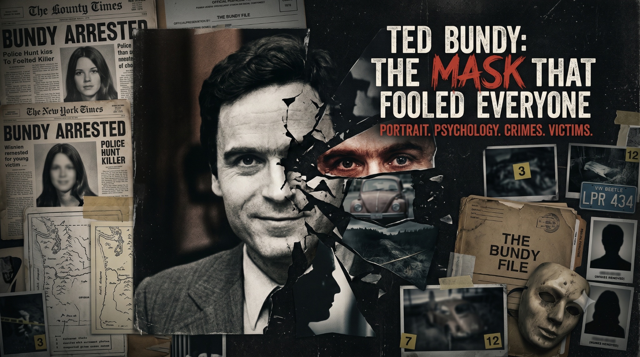 Ted Bundy in court during his 1979 Florida murder trial